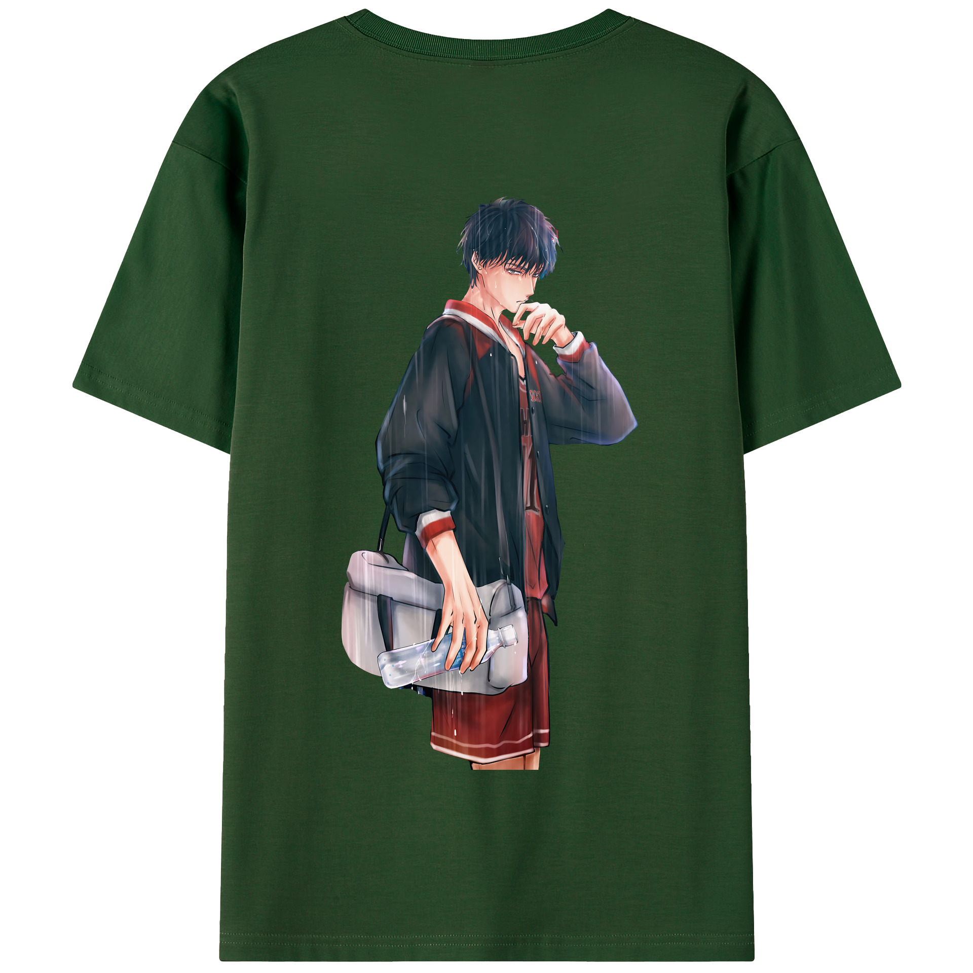 SLAM DUNK／スラムダンク 綿100％半袖Tシャツ（背面プリント）